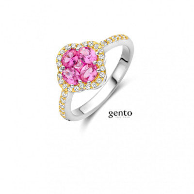 Gento - Ring in zilver met zirkonium - SA30 Gento - Ring in zilver met zirkonium - SA30
