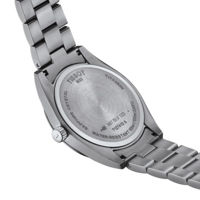 Tissot - herenhorloge gentleman - Titanium band - T127.410.44.081.00