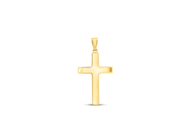 Hanger kruisje in 18kt geel goud - PN5859PG Hanger kruisje in 18kt geel goud - PN5859PG