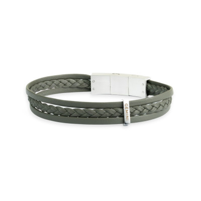 Gemini - armband in leder - Ter Green - O66XS-S Gemini - armband in leder - Ter Green - O66XS-S