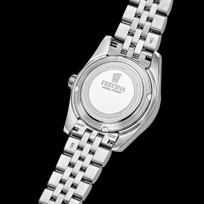 Festina Swiss - Dameshorloge in staal - F20087/1