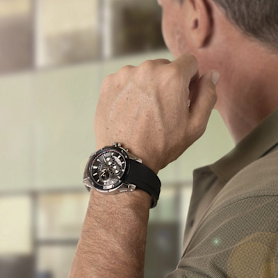 Jaguar - Special edition - Herenhorloge op rubberen band - J688/1