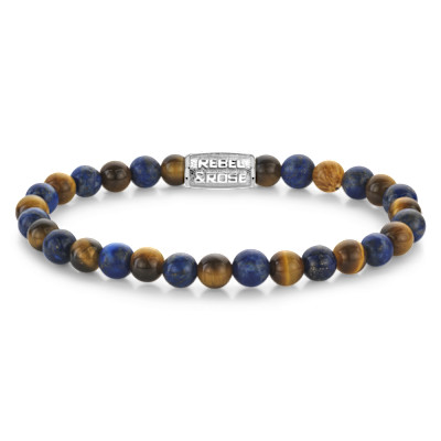 Rebel&Rose - Mix Tiger Lapis - 6mm M - RR-60133-S-M