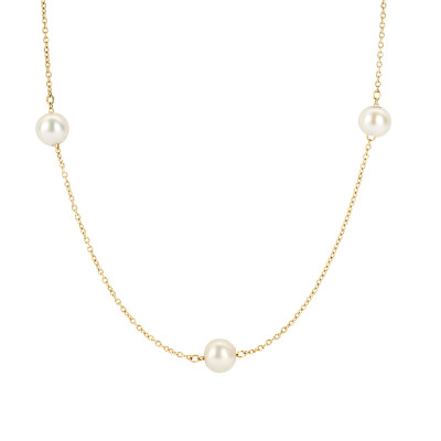Blush - Halsketting in 14kt geel goud met parels - 3185YPW