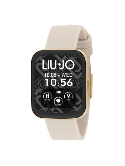 Liu Jo Smartwatch - Voice slim - Gold Nude Silicon strap - SWLJ094