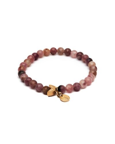 Didyma - Armband voor dames met edelstenen - Lepidoliet - NE3 s Didyma - Armband voor dames met edelstenen - Lepidoliet - NE3 s