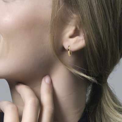 Blush - Creolen in 14kt geel goud - 7232YGO