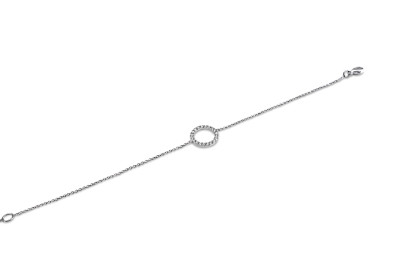 Armband 18kt wit goud met briljant - 90-00182-1275 Armband 18kt wit goud met briljant - 90-00182-1275