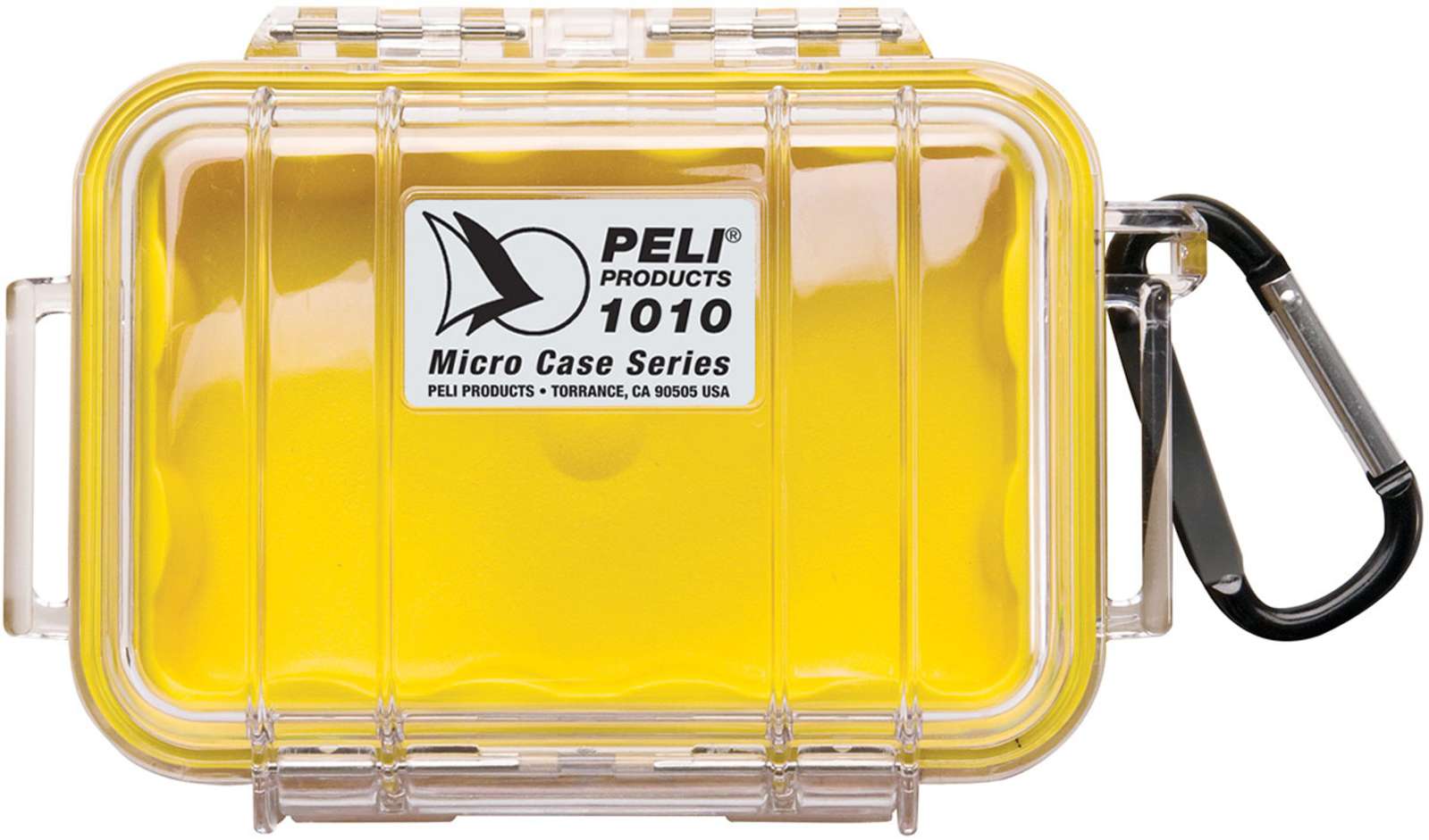 Peli 1010 Yellow/Clear