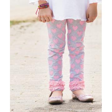 RB Heart Ruffle Leggings