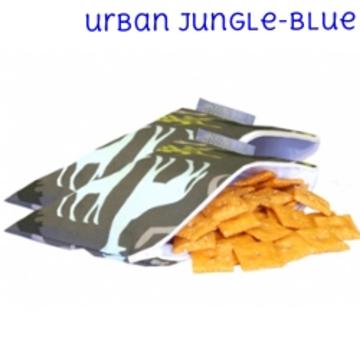 IR Mini Snack Bag, Urban Jungle - Blue