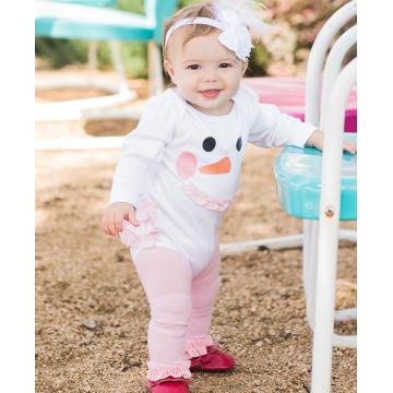 RB Ruffled Snowman Bodysuit