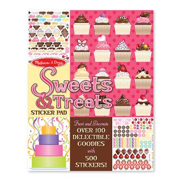 M&D Sticker Pad- Sweets & Treats