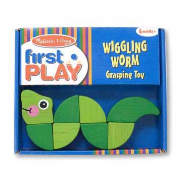 M&D Wiggling Worm Grasping Toy