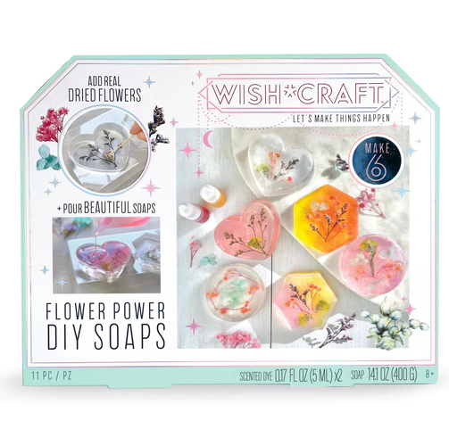 Wish*Craft Flower Power DIY Soaps