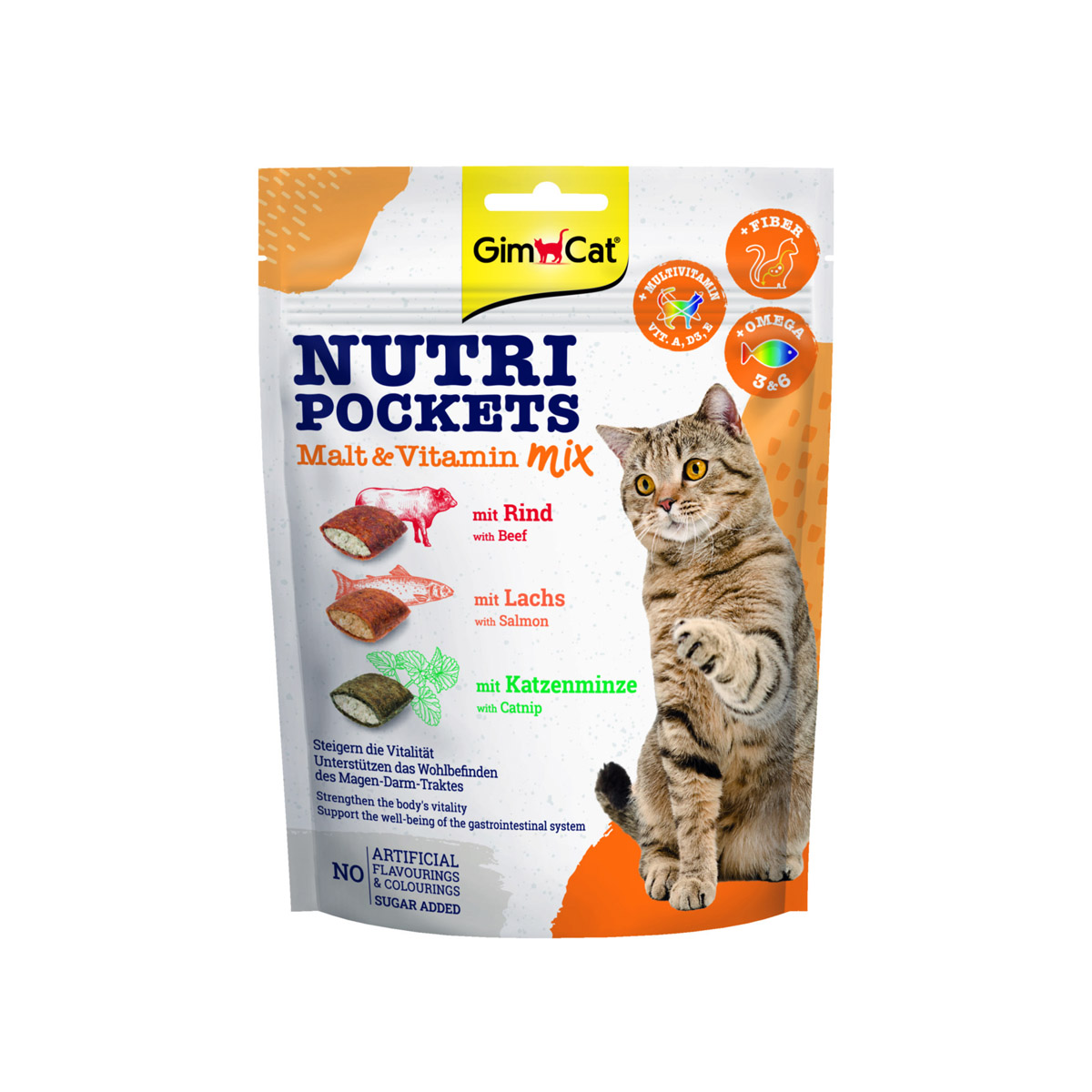 Gimcat Kattensnacks Nutri Pockets Malt-Vitaminemix