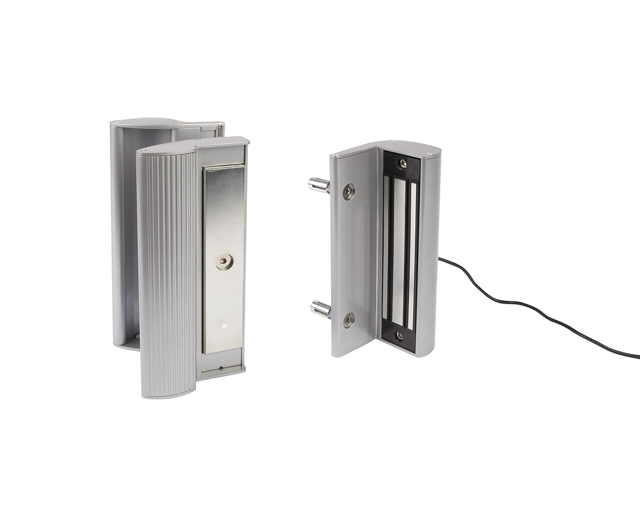 Maglock w/ Handles 600 lb - Silver