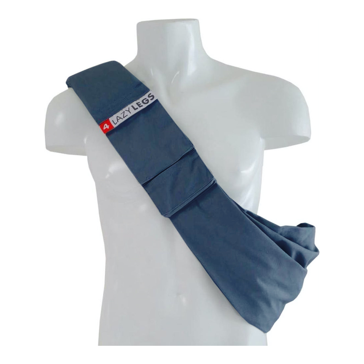 4LazyLegs Hondendraagzak Navy Blue S