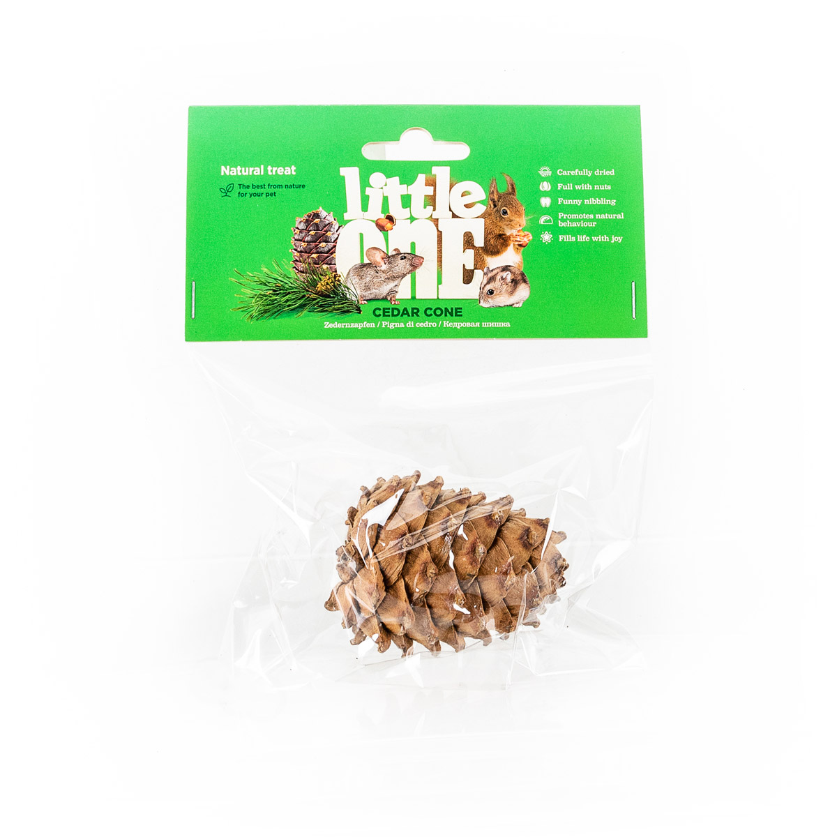 Little One Knaagdiersnacks Cedar Cone
