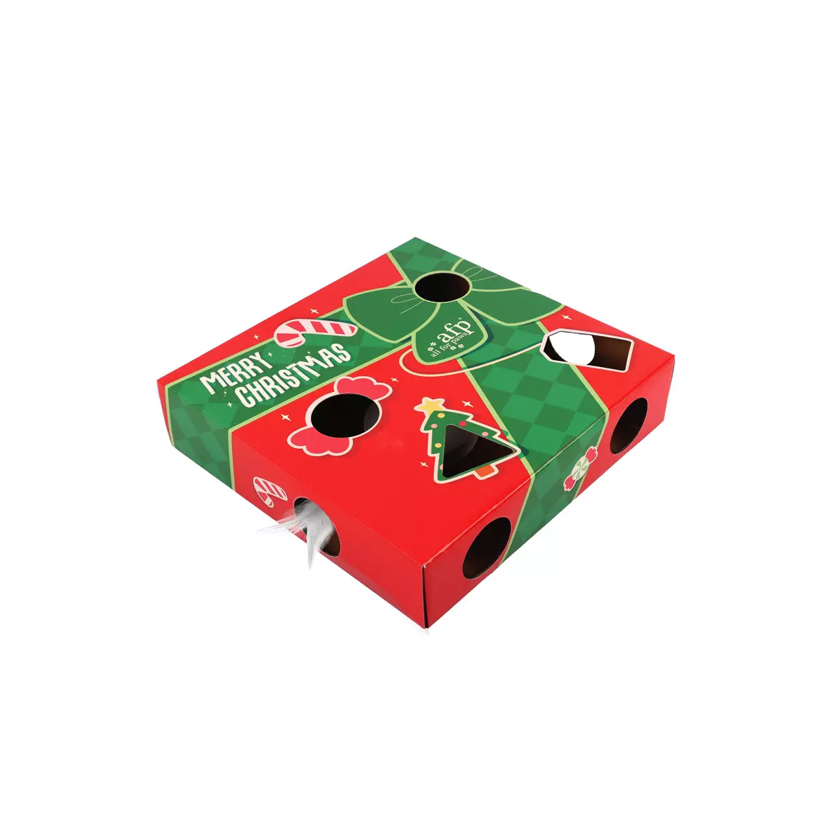 AFP Kattenspeelgoed Peek A Pounce Gift Box