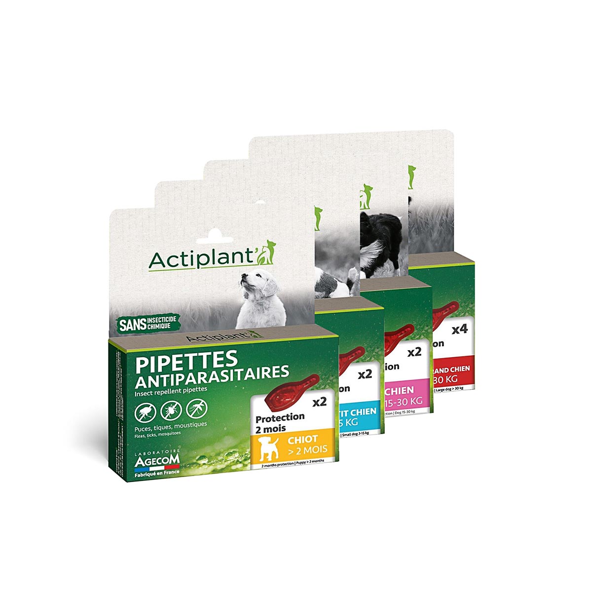 Actiplant Anti Vlooien & Tekenmiddel Hond Eco Spot
