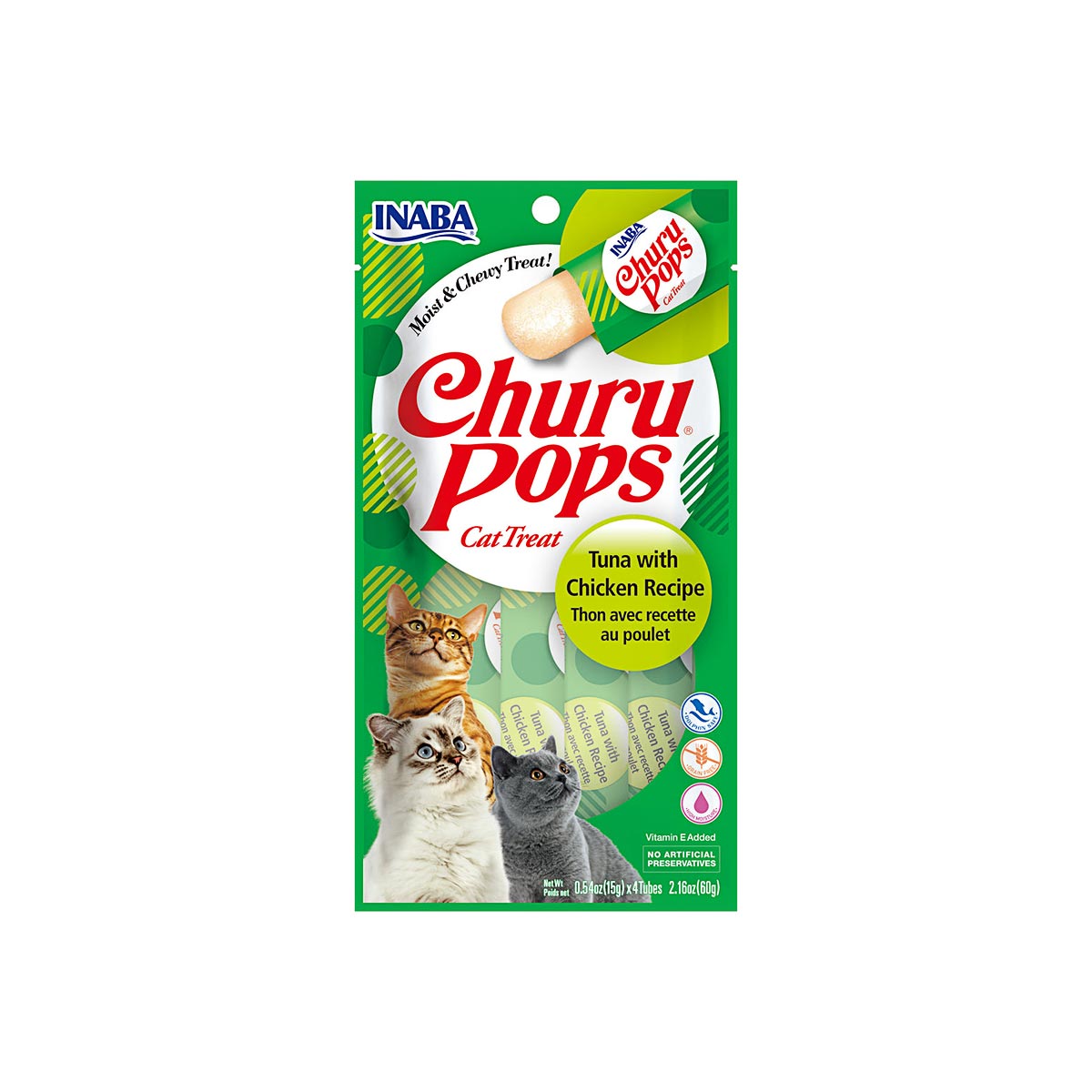 Inaba Kattensnack Churu Pops Tuna & Chicken