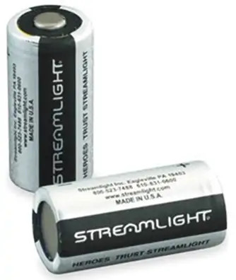STREAMLIGHT LITHIUM BATTERIES CR123A 2pk