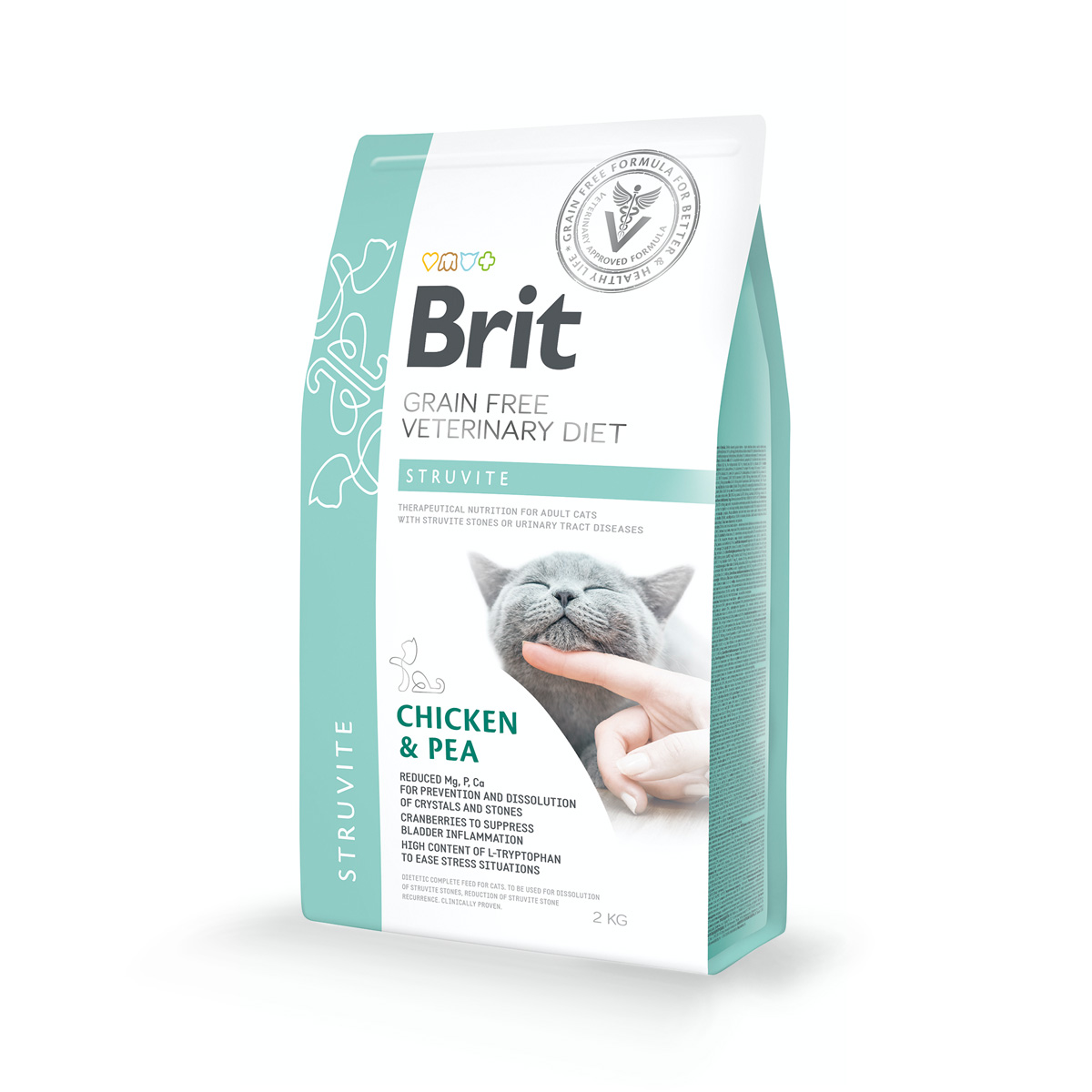 Brit Veterinary Kattenvoeding Struvite 2kg