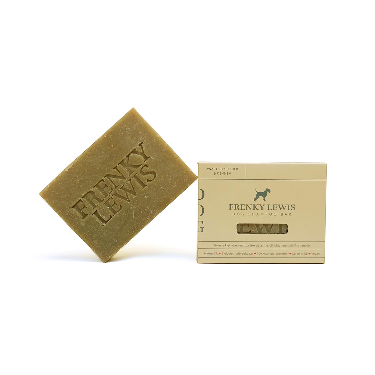 Frenky Lewis Hondenshampoo Bar Black Oak &amp; Pine