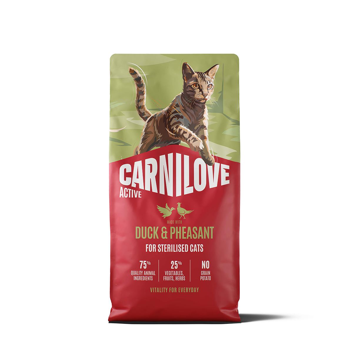 Carnilove Active Kattenvoeding Duck & Pheasant 400g