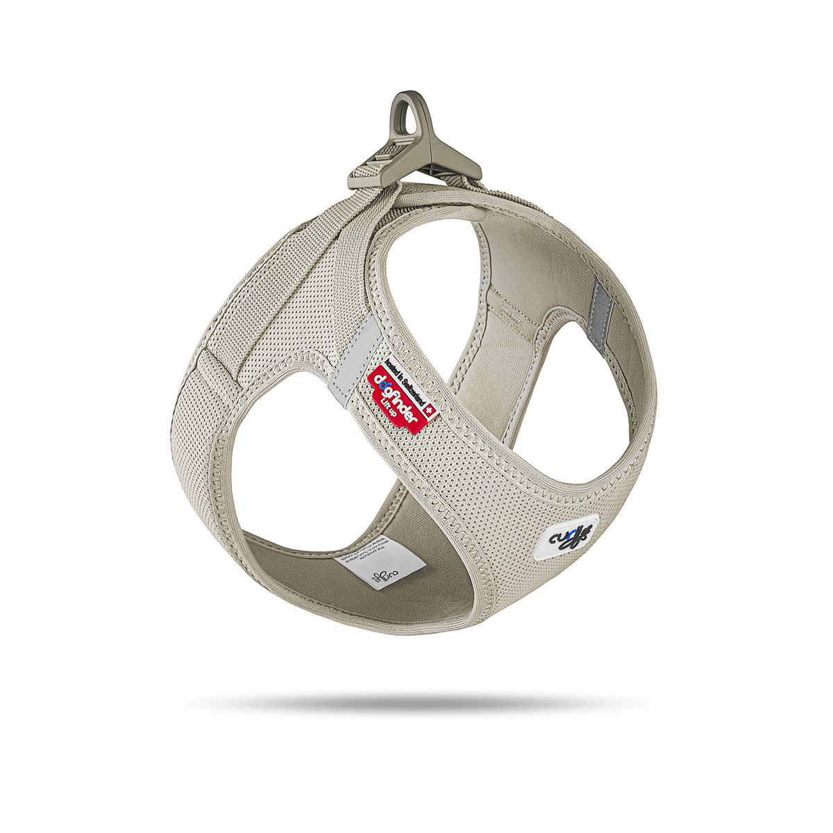 Curli Hondentuig  Clasp Air Mesh Light Tan