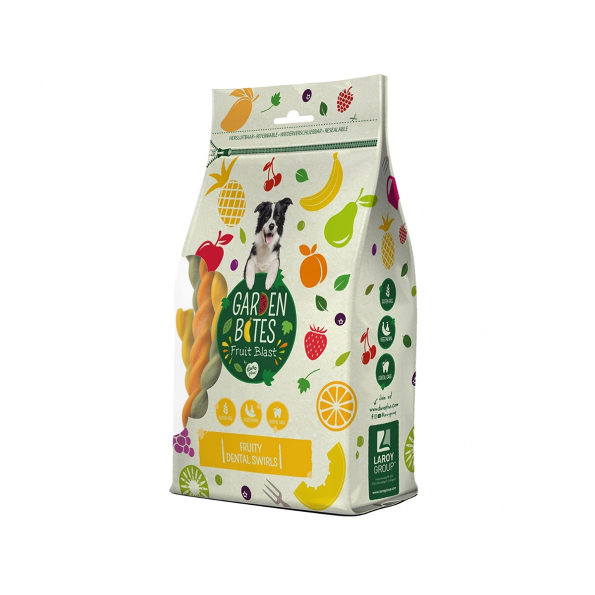 Garden Bites Kauwsnack Fruity Swirls Pouch