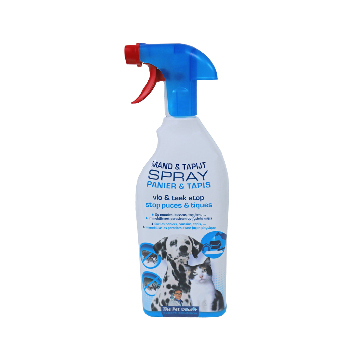 The Pet Doctor Vlo & Teek Stop Mand Tapijtspray