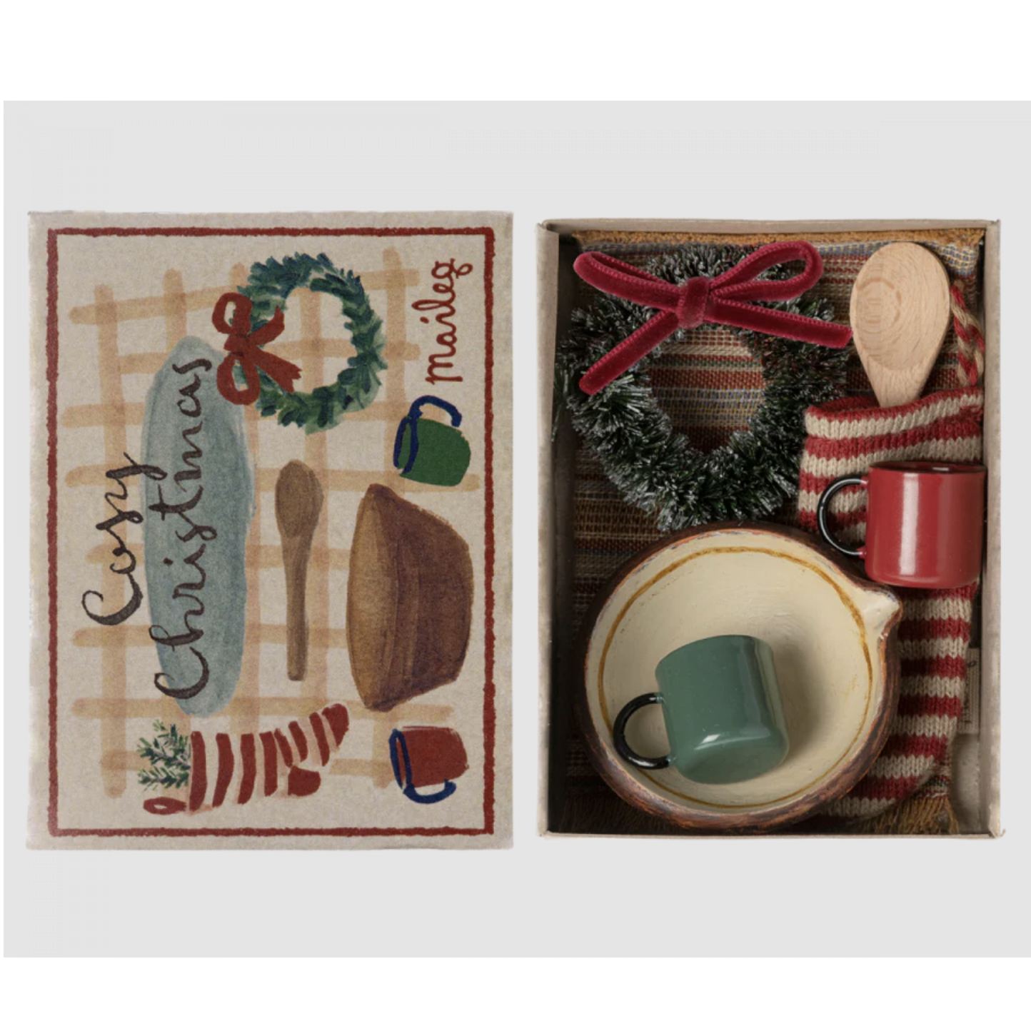 Maileg Mouse: Cozy Christmas Set