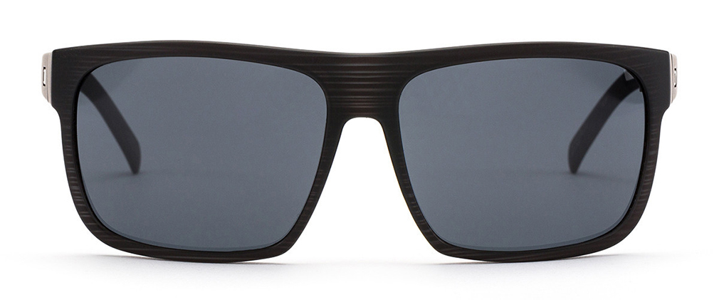 Otis After Dark Polarized Sunglasses Matte Black Woodland Grey Square ...