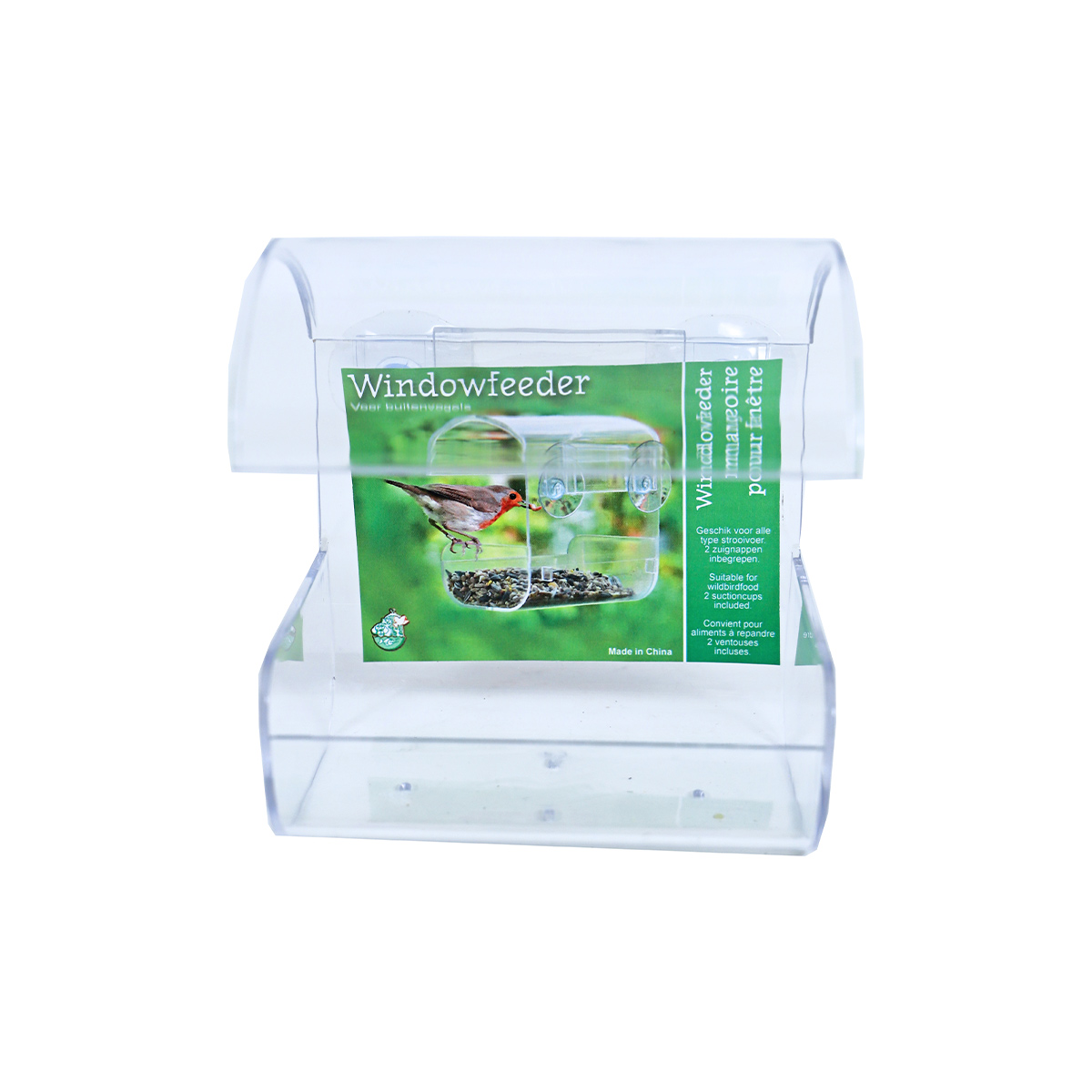 Gebr. De Boon Vogelvoer Windowfeeder Plastic