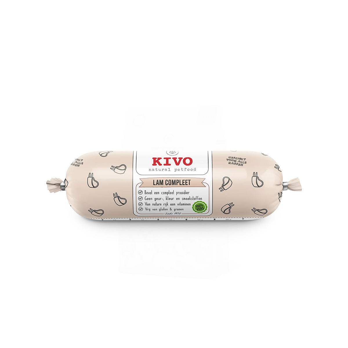 Kivo Vers Vlees Lam 500g