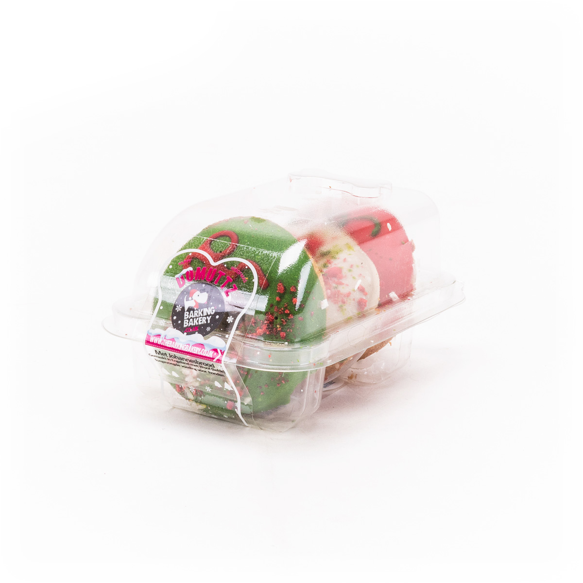 Barking Bakery Hondensnacks Christmas Donuts