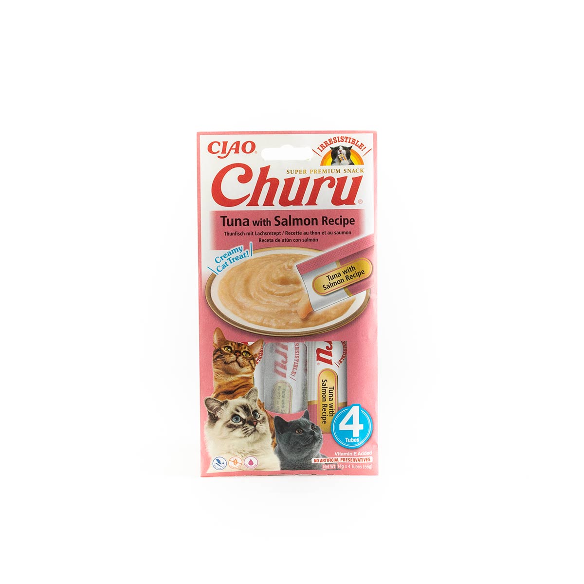 Inaba Kattensnack Churu Tuna & Salmon