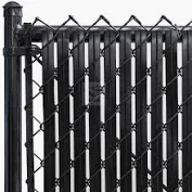 4' Bottom Lock Slat 2" Black