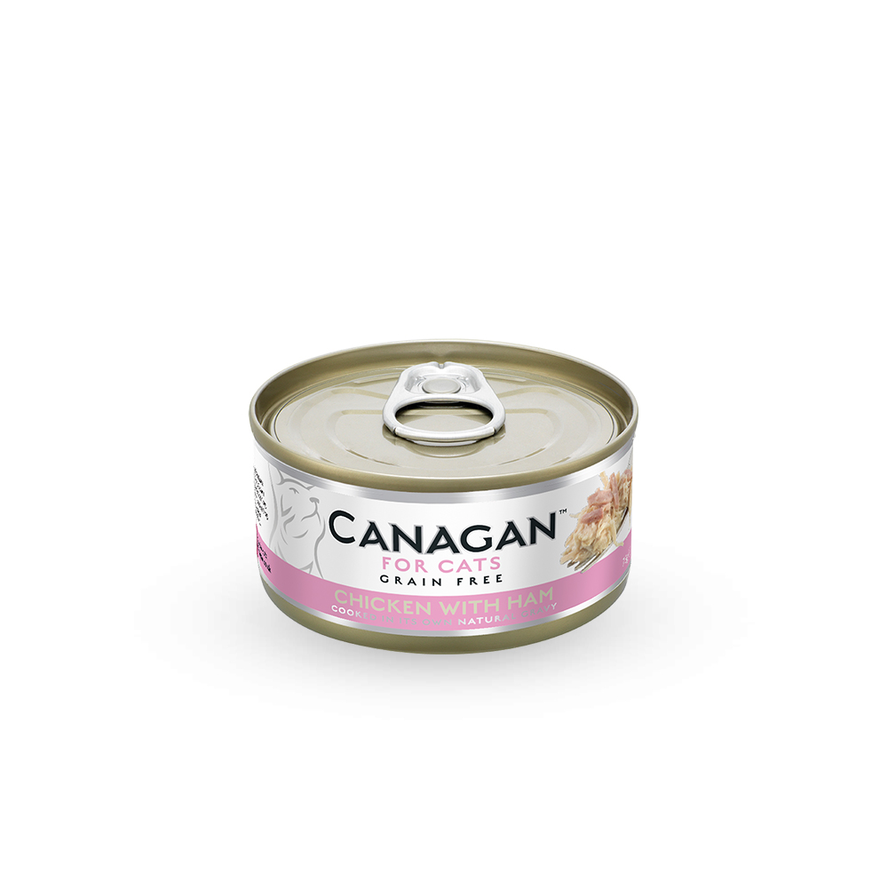 Canagan Blikvoeding Kat Chicken with Ham