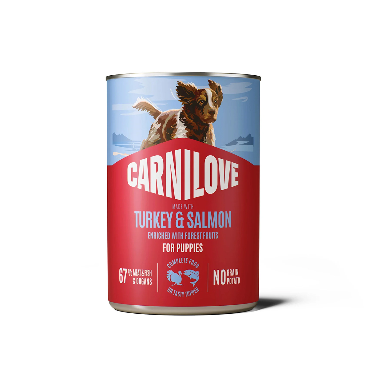 Carnilove Blikvoeding Hond Turkey & Salmon Puppy