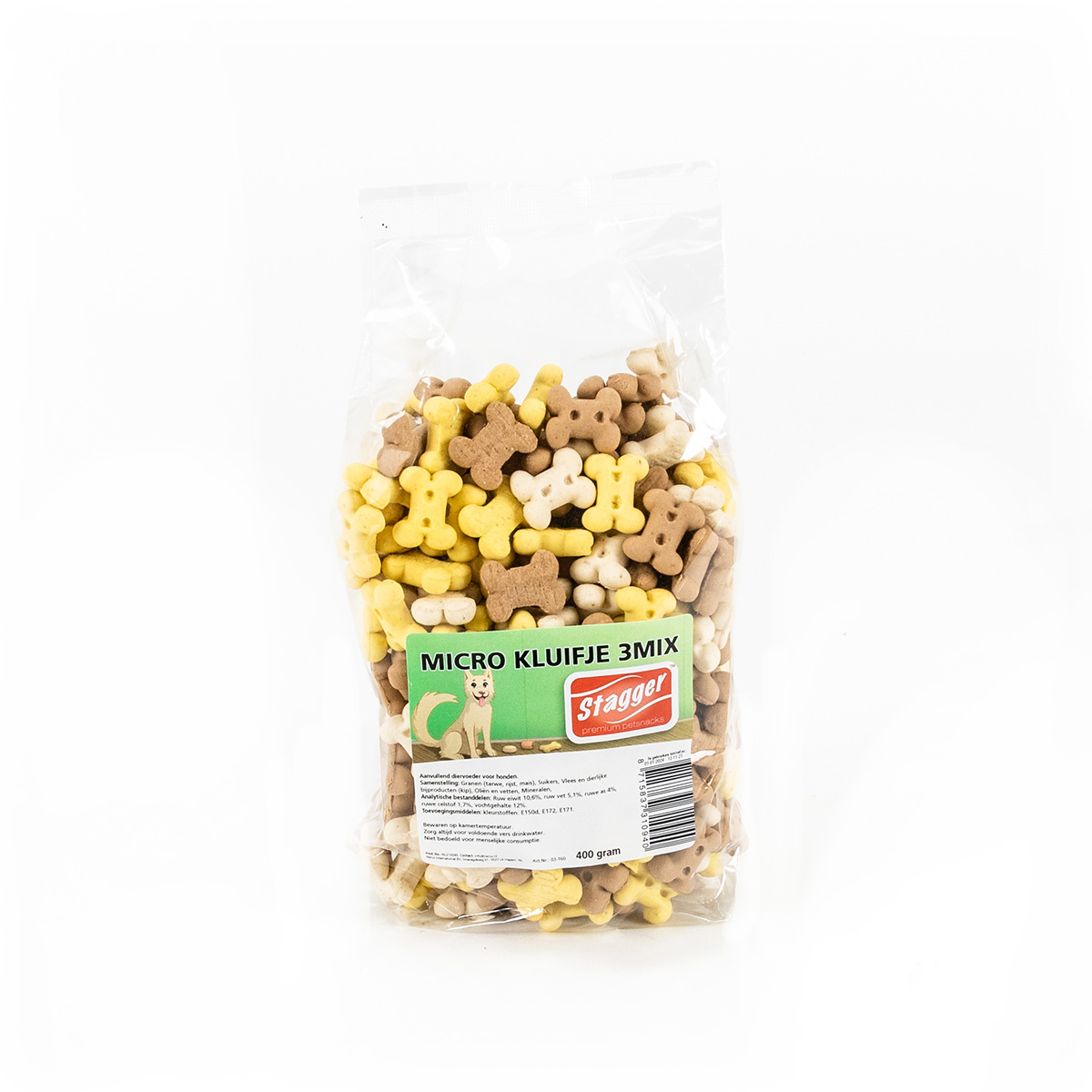 Stagger Hondensnacks Mini Kluifjes Mix