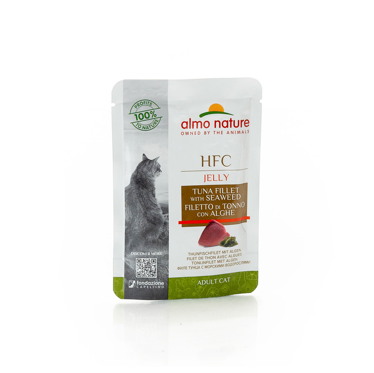 Almo Nature Cuisine Pouch Kat Tonijn & Algen