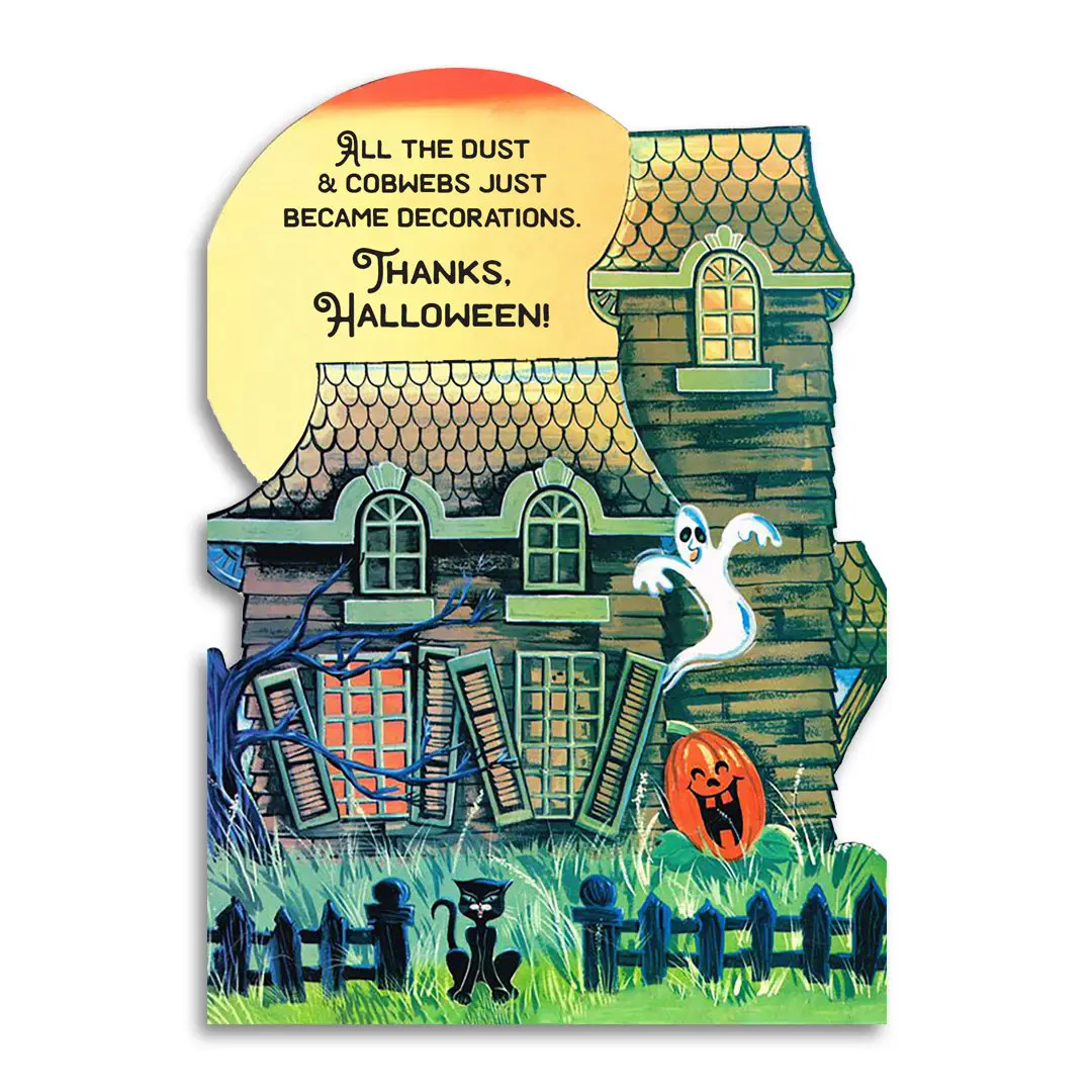 Bad Betty Greeting Co Card - Dust &amp; Cobwebs