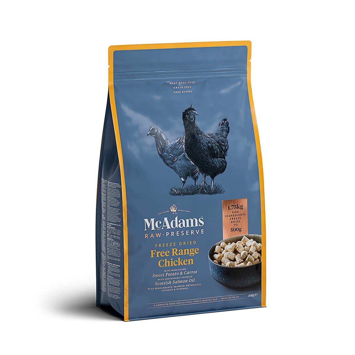 McAdams Hondenvoeding Freeze Dried Chicken 400g