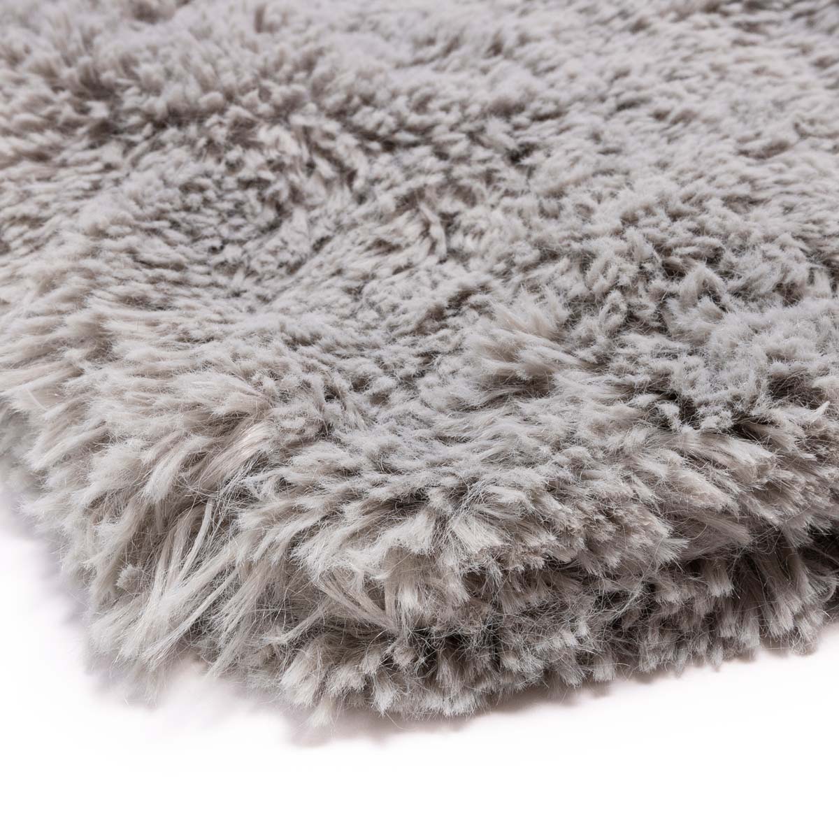 Susan Lanci Hondendeken Shag Platinum  40x30cm
