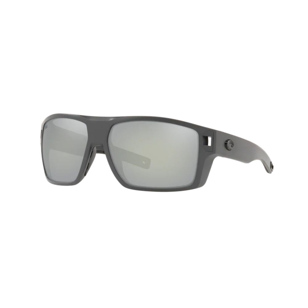 Pre-owned Costa Del Mar Diego Polarized Sunglasses In Silvermirror