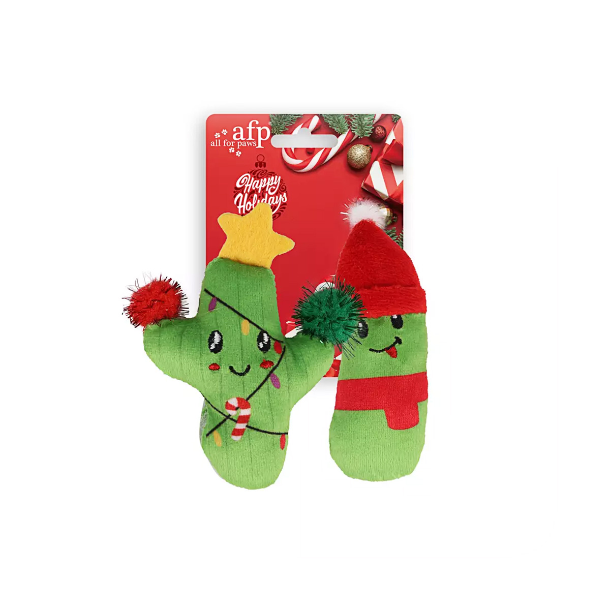 AFP Kattenspeelgoed Christmas Cactus