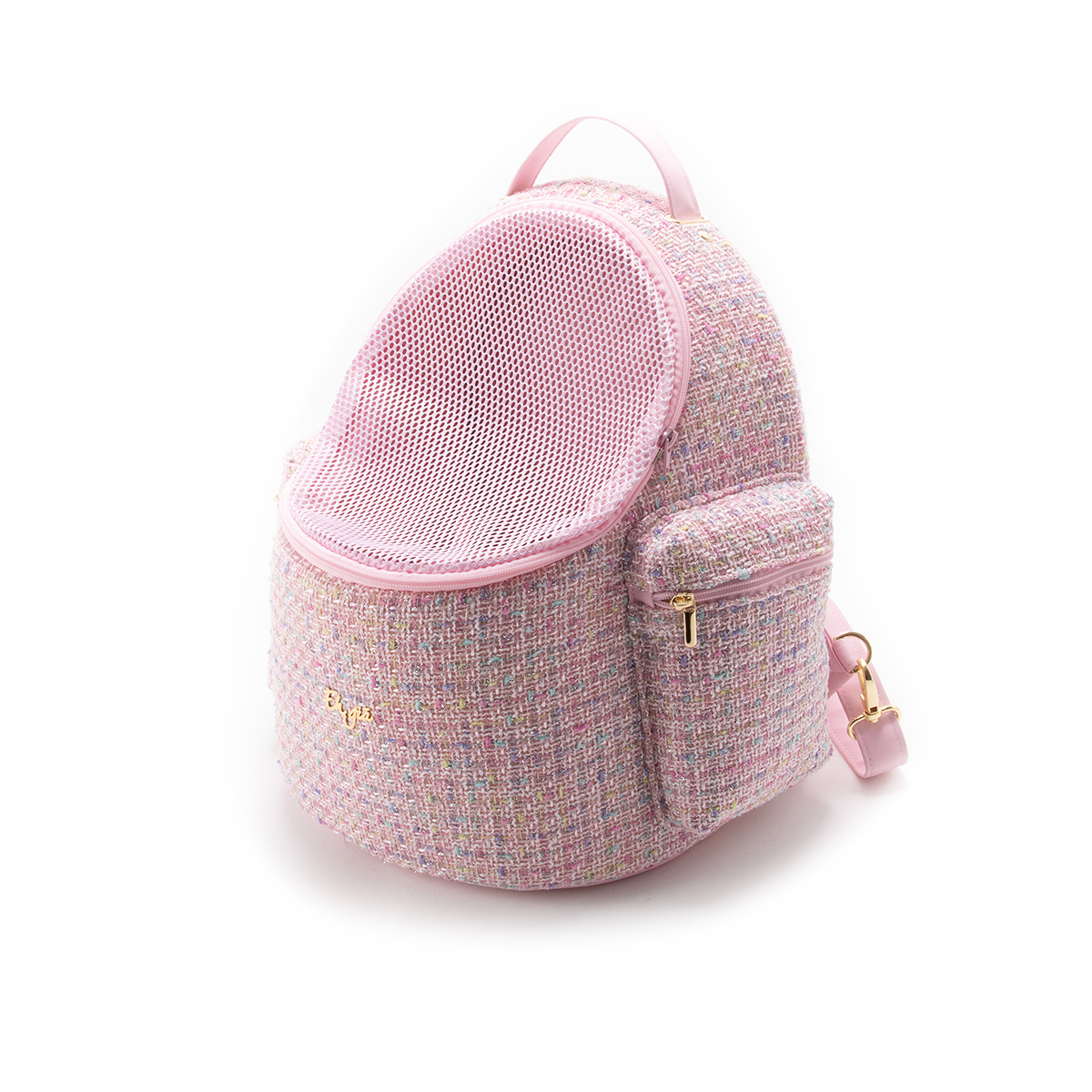 Eh Gia Hondenrugzak Chanel Pink Maat 1